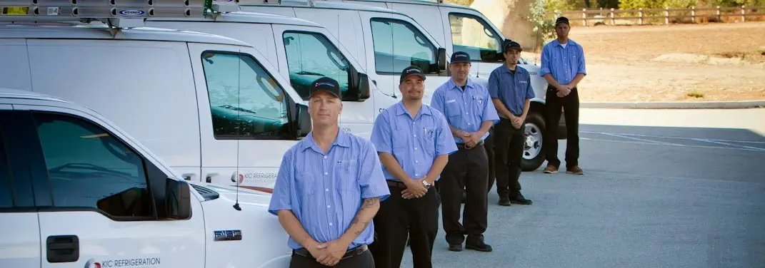 KIC Refrigeration crew ready for Mini Split Repair jobs across Palm Springs